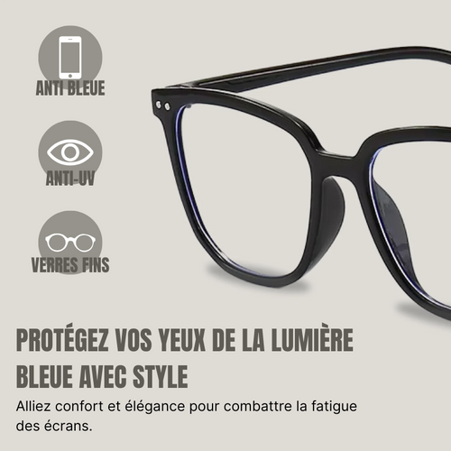 Blue anti -light glasses